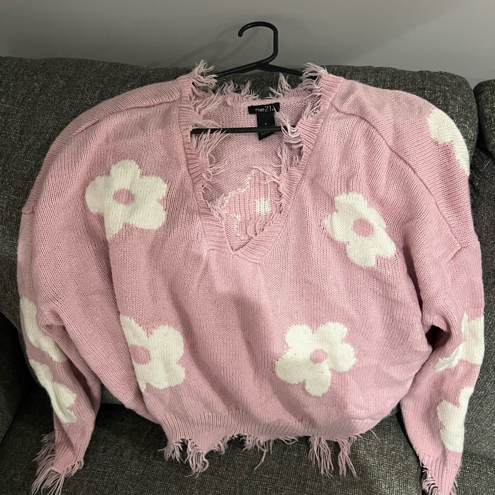Flower sweater